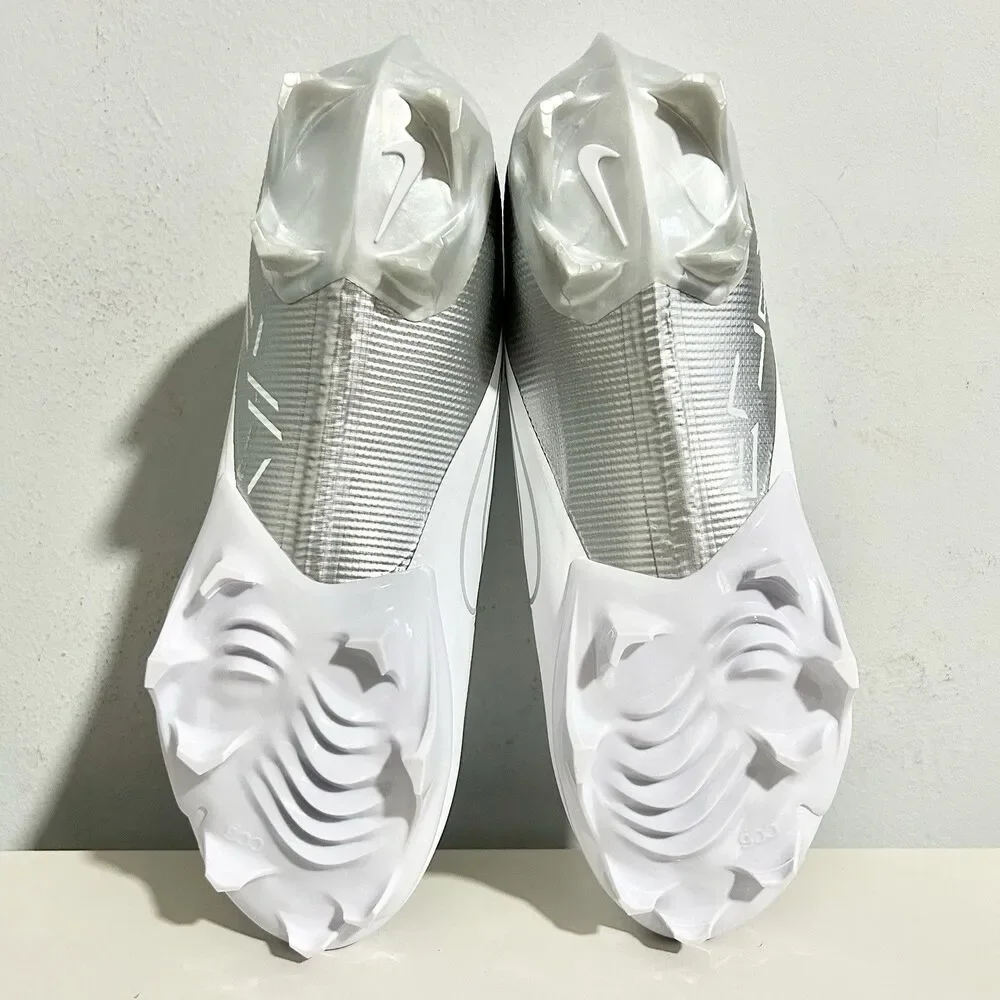 Nike Vapor Edge Pro 360 2 “White Silver” Men’s Size 11.5 Football Cleats